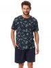 KEY PIŻAMA MĘSKA MNS 838 A23 KR R.3XL-4XL SALE